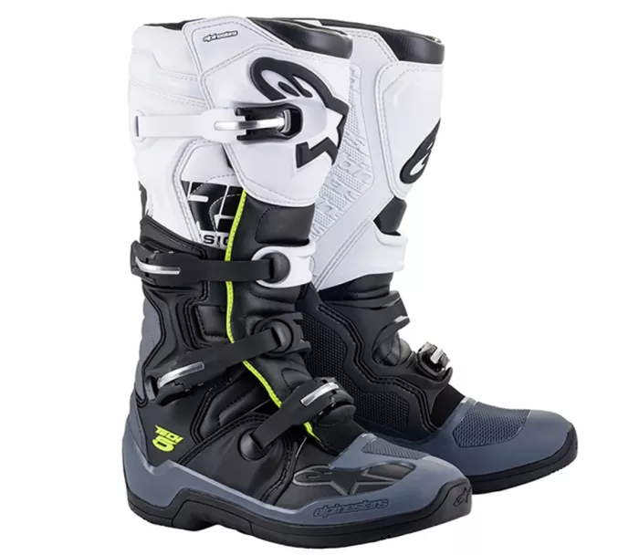 Motokrosové boty 2026 Alpinestars Tech 5 black/dark grey/white