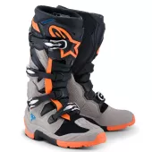 Motokrosové boty 2026 Alpinestars Tech 7 black/grey/orange