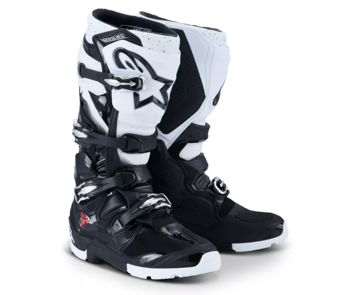 Motokrosové boty 2026 Alpinestars Tech 7 black/white