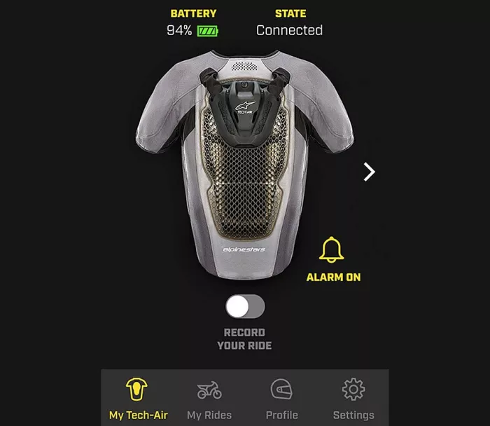 Alpinestars Tech-Air® 5 airbagová vesta + certifikovaný servis airbagů