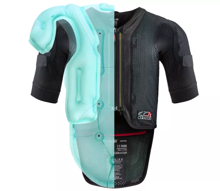 Airbagová vesta 2025 Alpinestars Tech-Air® 7x vest black/red