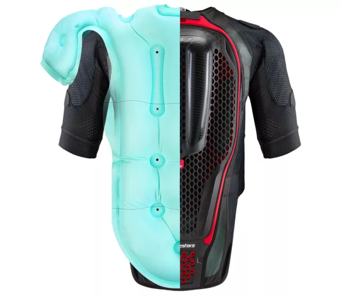 Airbagová vesta 2025 Alpinestars Tech-Air® 7x vest black/red
