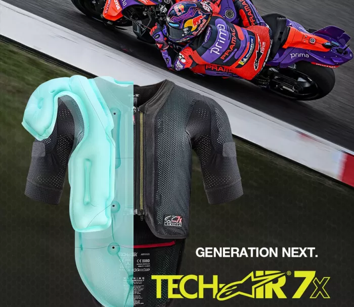 Airbagová vesta 2025 Alpinestars Tech-Air® 7x vest black/red