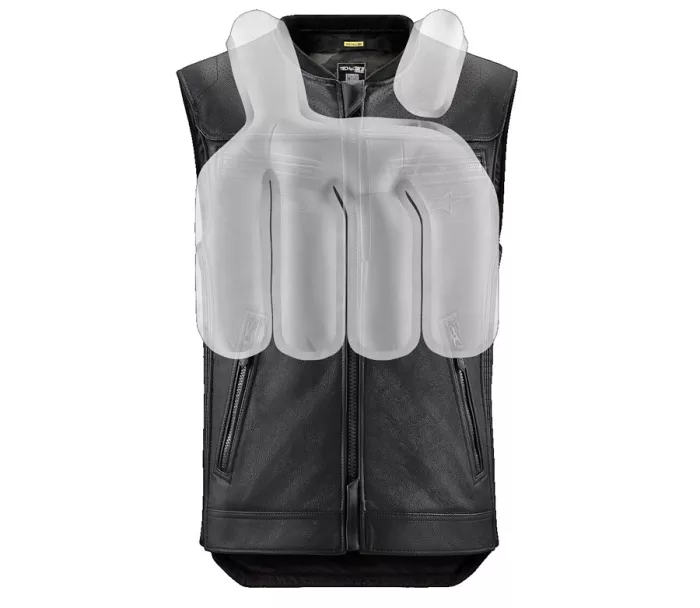 Airbagová vesta Alpinestars Tech-Air® 3 V2 Leather black vest