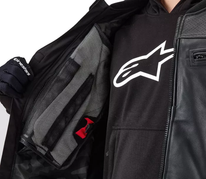 Airbagová vesta Alpinestars Tech-Air® 3 V2 Leather black vest