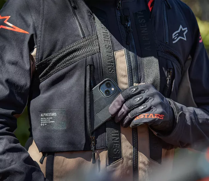 Pánská bunda 2025 Alpinestars Techdura black/reflex