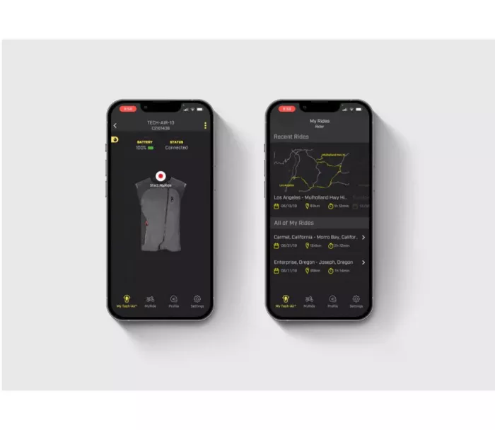 Airbagová vesta Alpinestars Tech-Air® 3 vest black/yellow fluo