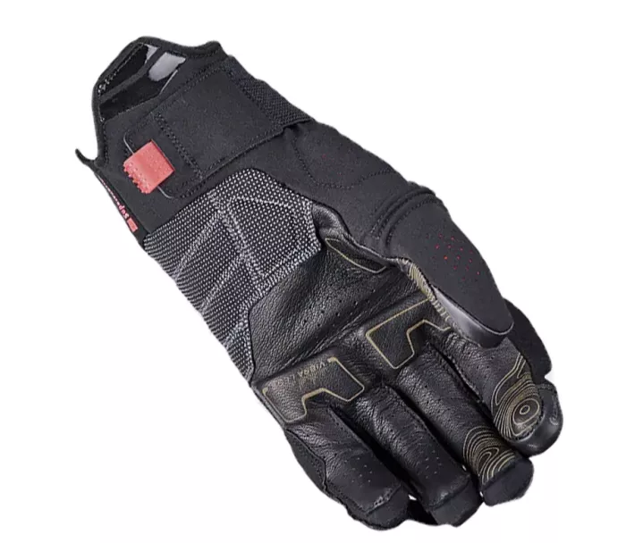 Rukavice na motorku Five TFX1 Airflow short black/fluo red