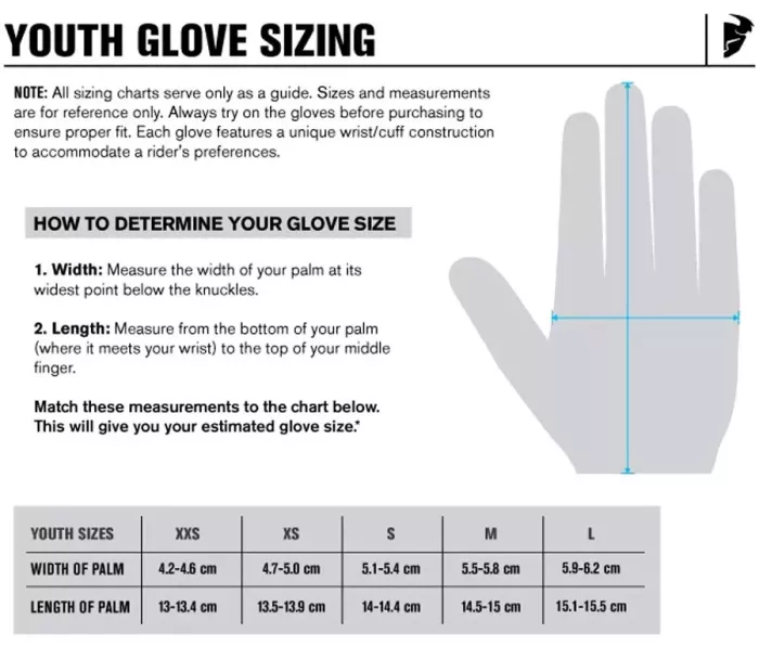 Dětské motokrosové rukavice Thor Youth Spectrum rukavice black/orange