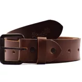 Trip Machine Belt Single Pin Tobacco Brown