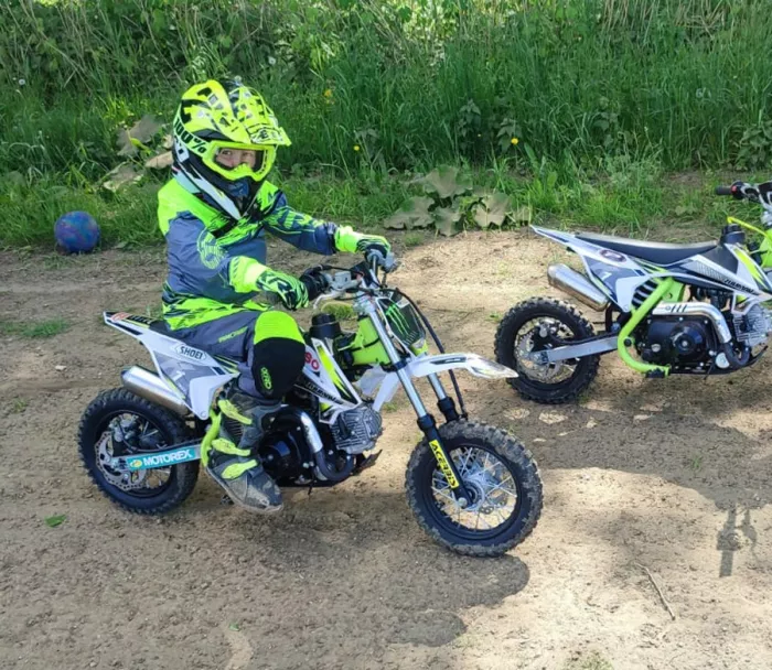 Dětské MX rukavice XRC MX Pablo Youth gloves fluo/grey