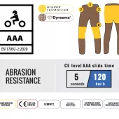 Trilobite Ton-up 2.0 doublelayer AAA men dark blue slim fit jeans