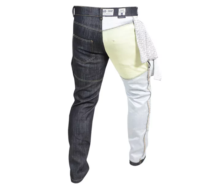 Trilobite Ton-up 2.0 doublelayer AAA men dark blue slim fit jeans