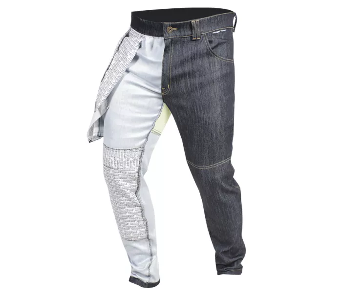 Trilobite Ton-up 2.0 doublelayer AAA men dark blue slim fit jeans (Prodloužená verze)