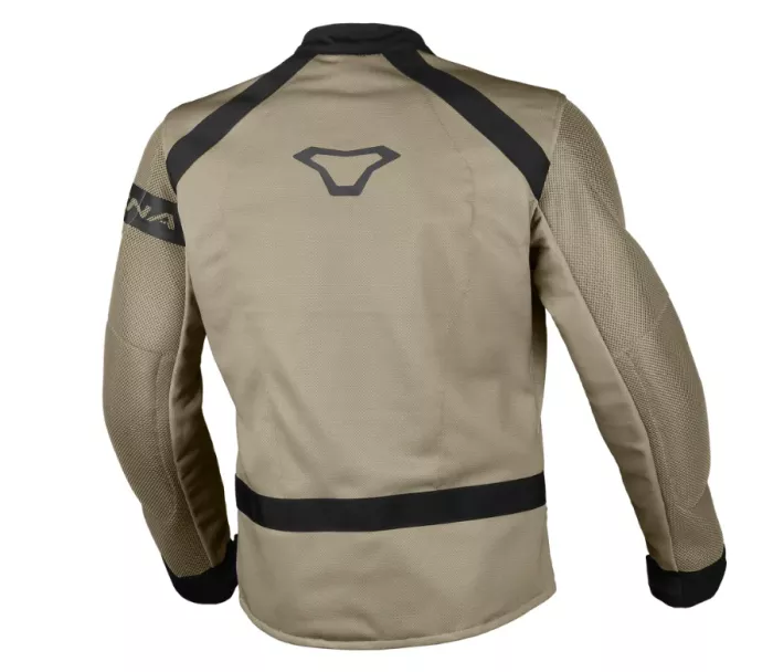 Pánská bunda na moto Macna Torido black/taupe