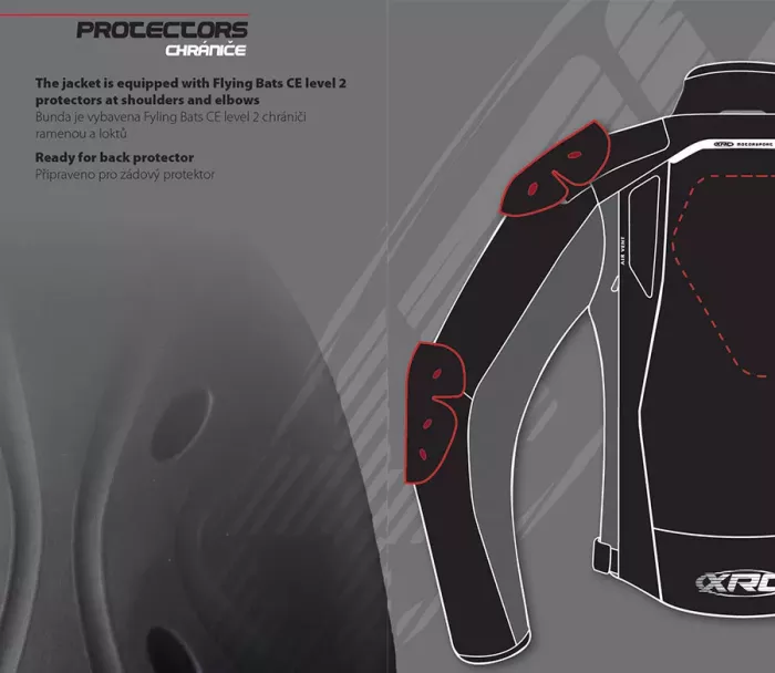 Dámská bunda na moto XRC Totter 2.0 WTP sport black