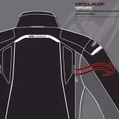 Dámská bunda na moto XRC Totter 2.0 WTP sport black