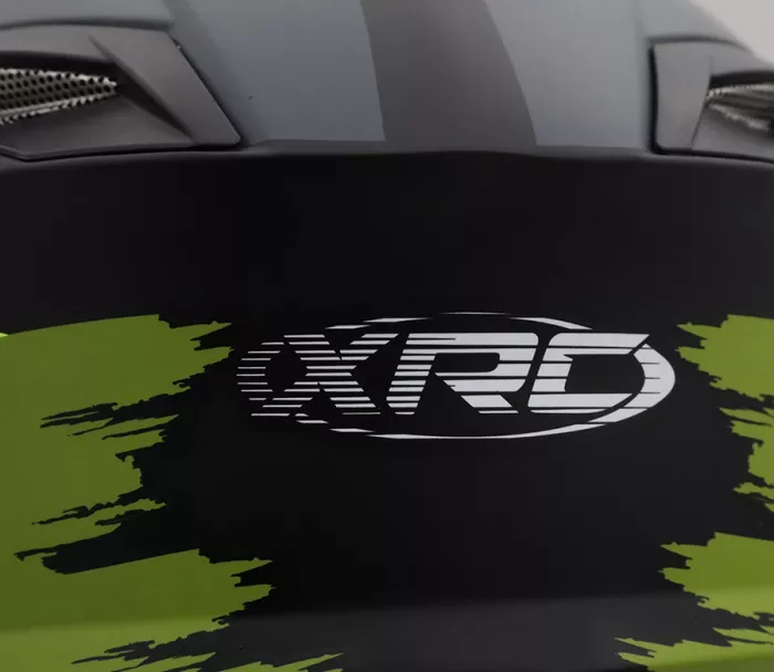 Motokrosová helma XRC Totter blk/grey/fluo