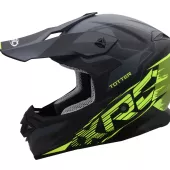 Motokrosová helma XRC Totter blk/grey/fluo