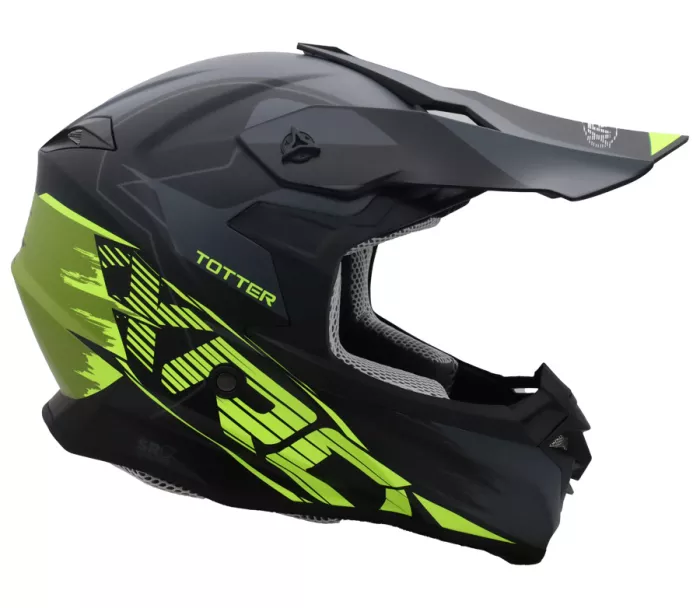 Motokrosová helma XRC Totter blk/grey/fluo
