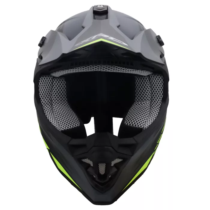 Motokrosová helma XRC Totter blk/grey/fluo