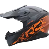 Motokrosová helma XRC Totter blk/grey/orange