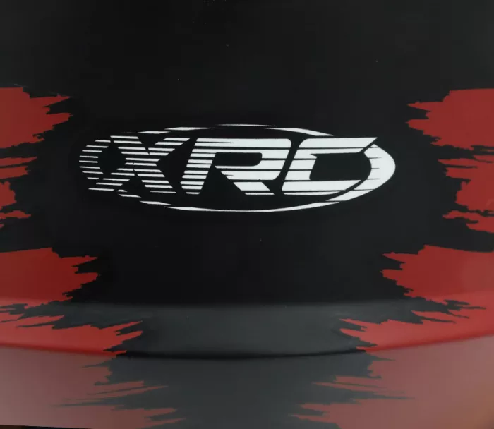 Motokrosová helma XRC Totter blk/grey/red