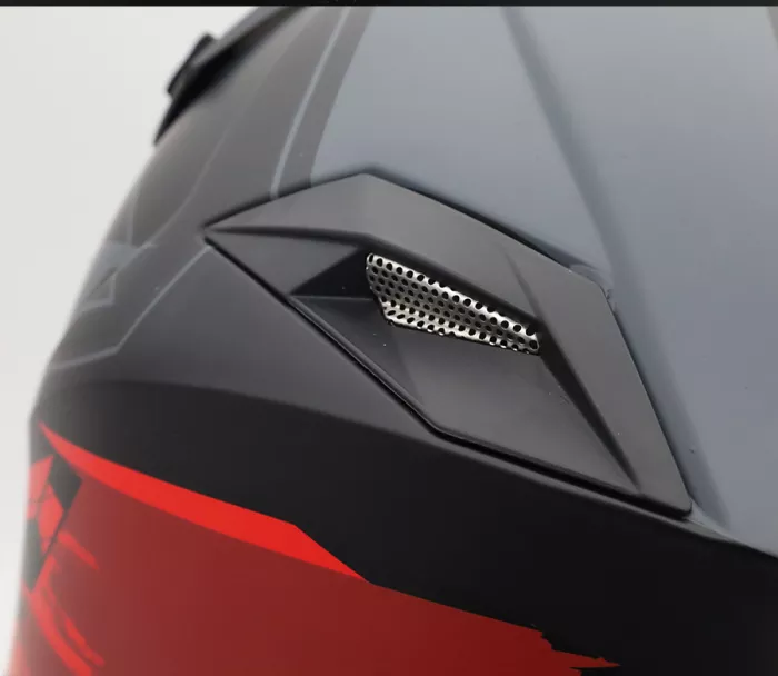 Motokrosová helma XRC Totter blk/grey/red