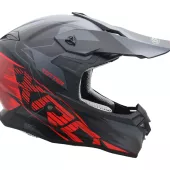 Motokrosová helma XRC Totter blk/grey/red