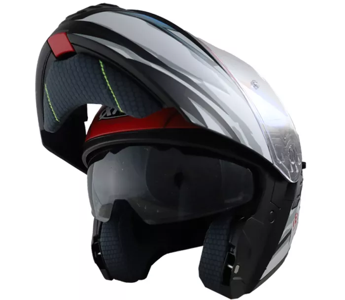 Výklopná helma XRC Touraner 3.0 red/blue/white/black