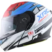 Výklopná helma XRC Touraner 3.0 red/blue/white/black