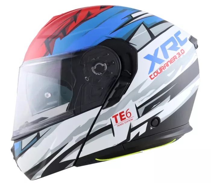Výklopná helma XRC Touraner 3.0 red/blue/white/black