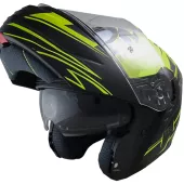 Výklopná helma XRC Touraner 3.0 black/yellow