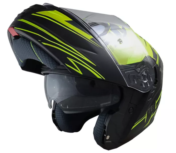 Výklopná helma XRC Touraner 3.0 black/yellow