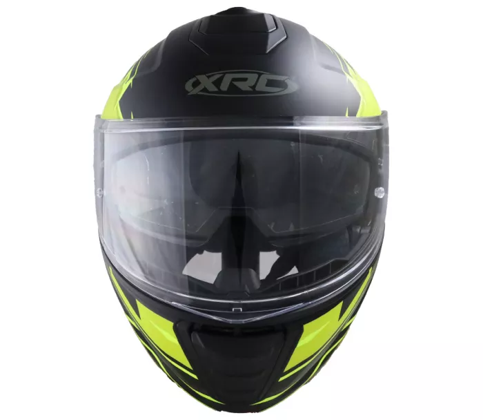 Výklopná helma XRC Touraner 3.0 black/yellow