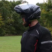 Výklopná helma XRC Touraner 3.0 black/grey