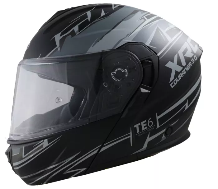 Výklopná helma XRC Touraner 3.0 black/grey