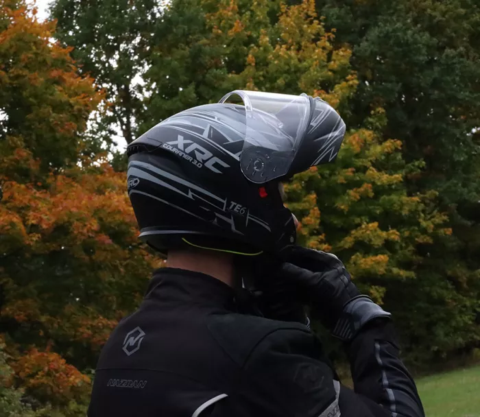 Výklopná helma XRC Touraner 3.0 black/grey