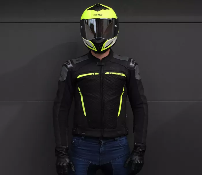 Bunda na motorku XRC TOURER AIR HLT Tech Air ready men jacket black/grey