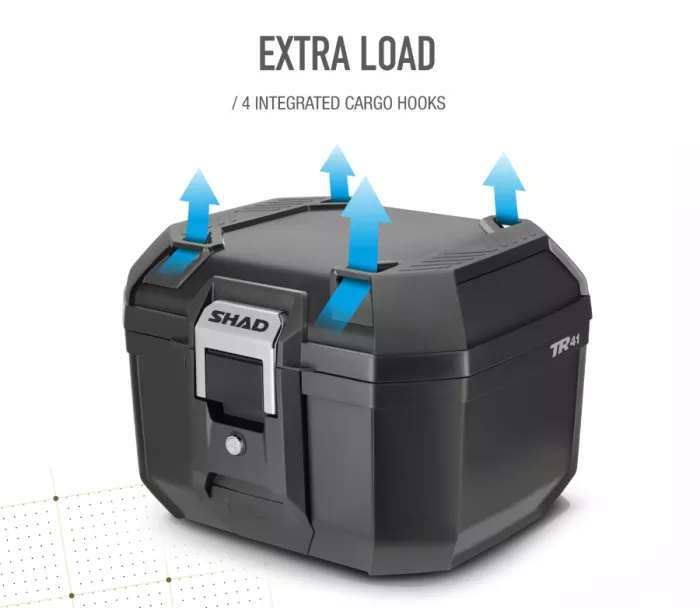 Vrchní kufr Shad Terra TR41 full black