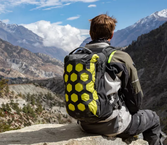 Batoh na moto Kriega KRUT18-L backpack Trail 18 - Lime