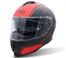 Helma na moto XRC TRCK red/blk