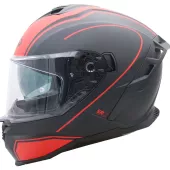 Helma na moto XRC TRCK red/blk