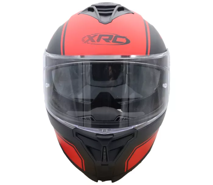 Helma na moto XRC TRCK red/blk