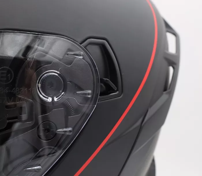 Helma na moto XRC TRCK red/blk