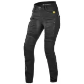 Dámské kevlarové džíny na moto Trilobite 661 Parado slim fit black level 2