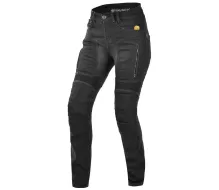 Dámské kevlarové džíny na moto Trilobite 661 Parado slim fit long black level 2