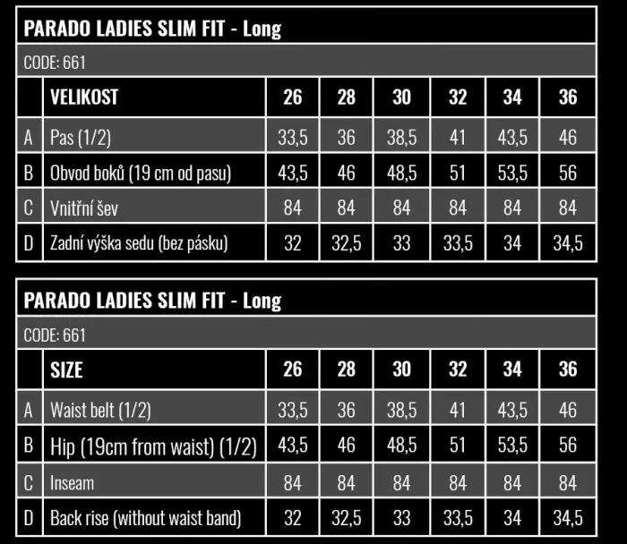 Dámské kevlarové džíny na moto Trilobite 661 Parado slim fit long black level 2