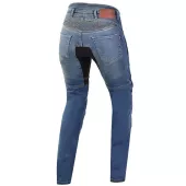Dámské kevlarové džíny na moto Trilobite 661 Parado slim fit long blue level 2