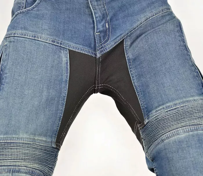 Dámské kevlarové džíny na moto Trilobite 661 Parado slim fit long blue level 2